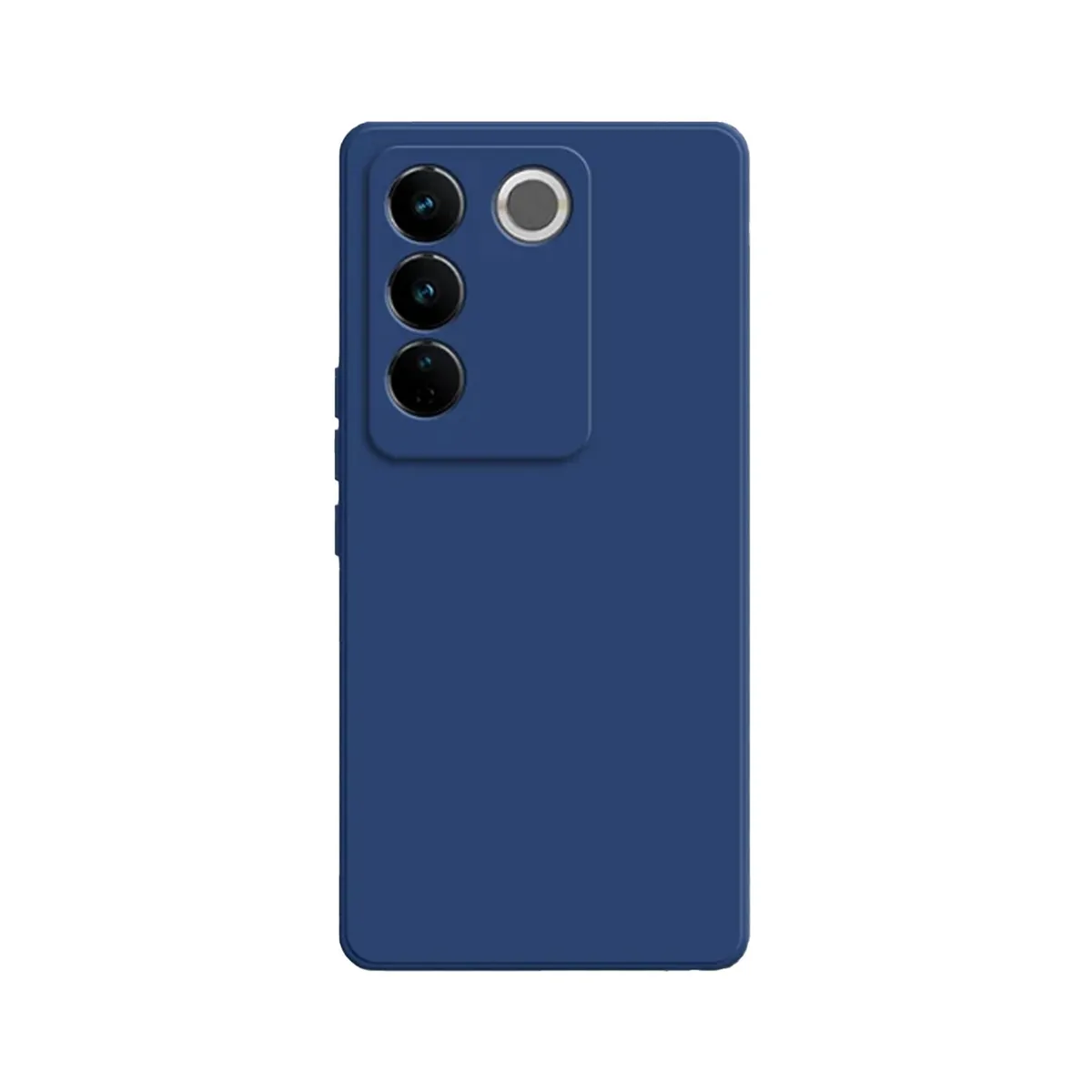 GENERICO - Funda Protector Case VIVO V25E V27E - GAMUZA AZUL MARINO