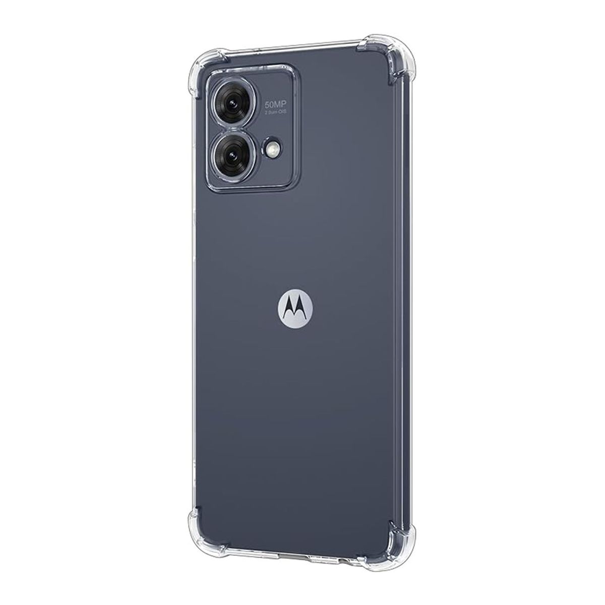 GENERICO - Funda Protector Case MOTO G84 5G - TRANSPARENTE ANTI IMPACTO