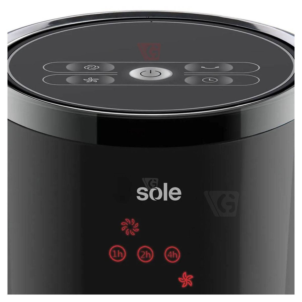 SOLE - Ventilador de Aire Sole Tipo Torre 106cm SOLAIR018 - Negro