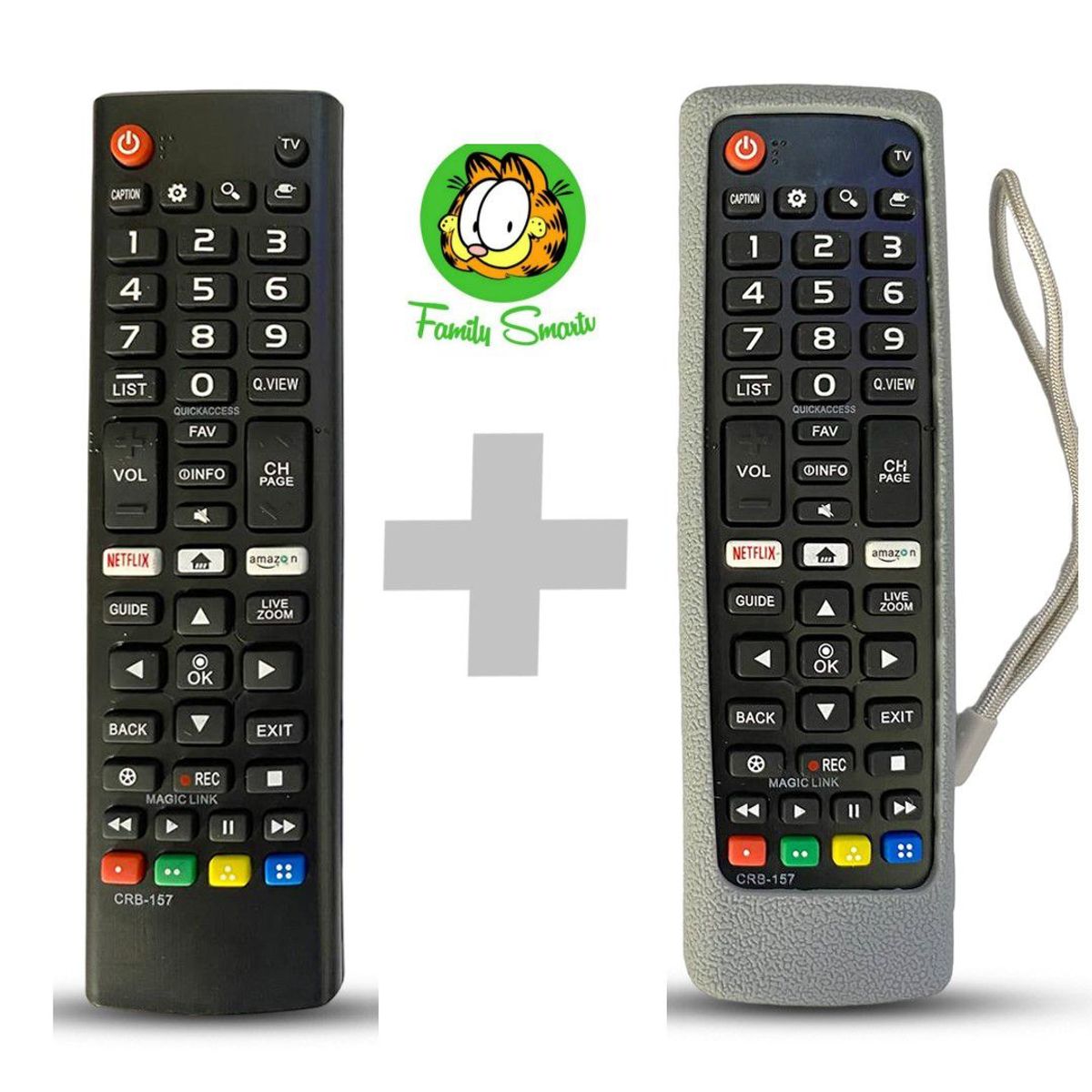UNIVERSAL - Control Remoto para Lg Smart tv  Funda Plomo