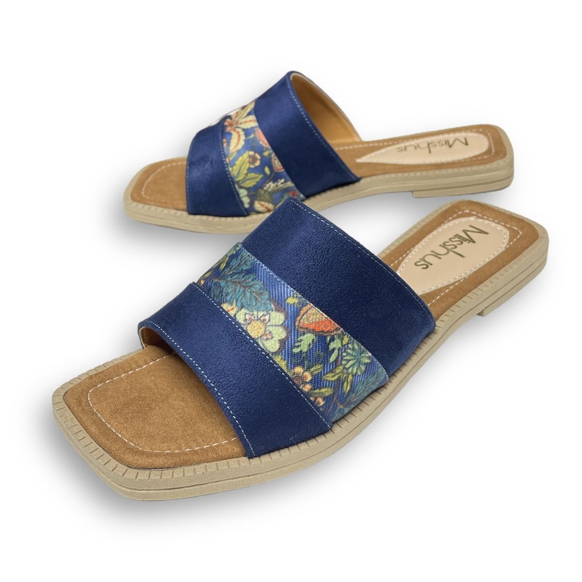 GENERICO - Sandalias Mujer Misshus Lili azul osc