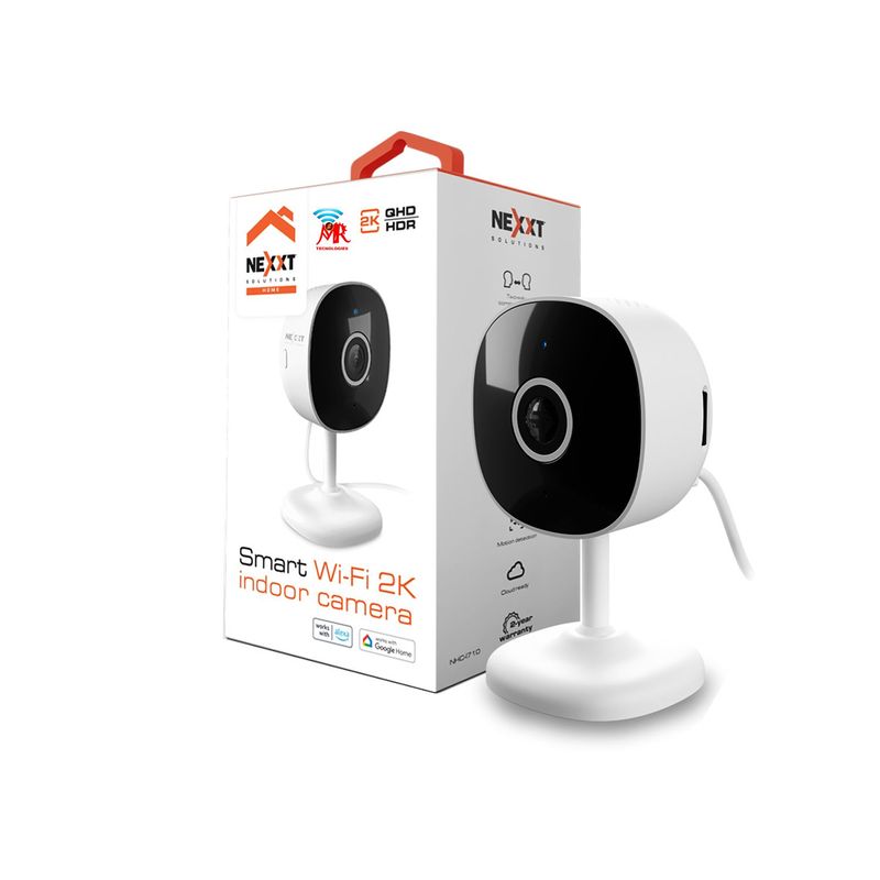NEXXT SOLUTIONS - CAMARA SMART WI-FI 2K PARA INTERIORES  NEXXT NHC-I710