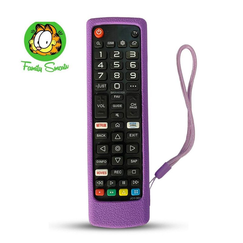 GENERICO - Funda para Control Remoto tv lg Smart 4k Modo futbol Purpura