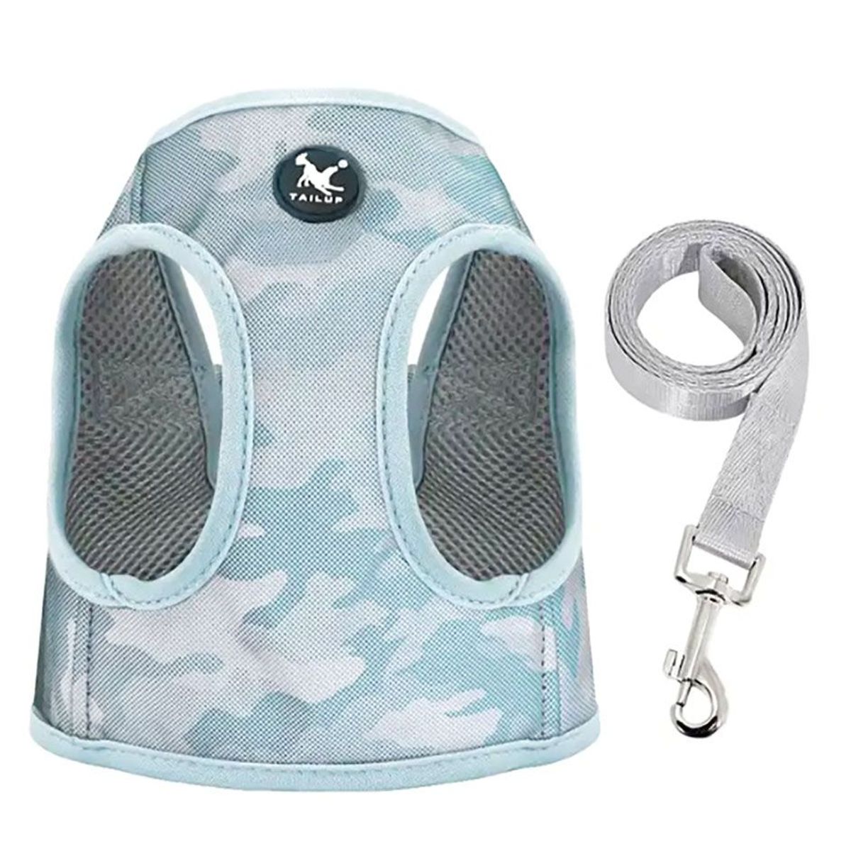CAT OH - Pechera para Mascotas reflectivo light blue XL