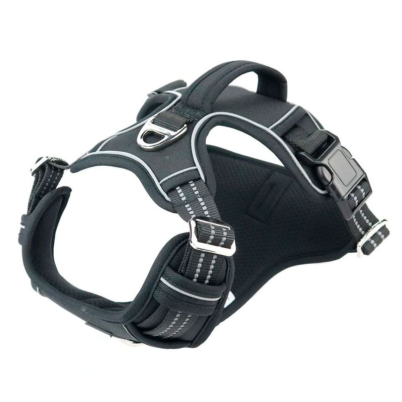 CAT OH - Arnes Tactico para Mascotas Negro- M