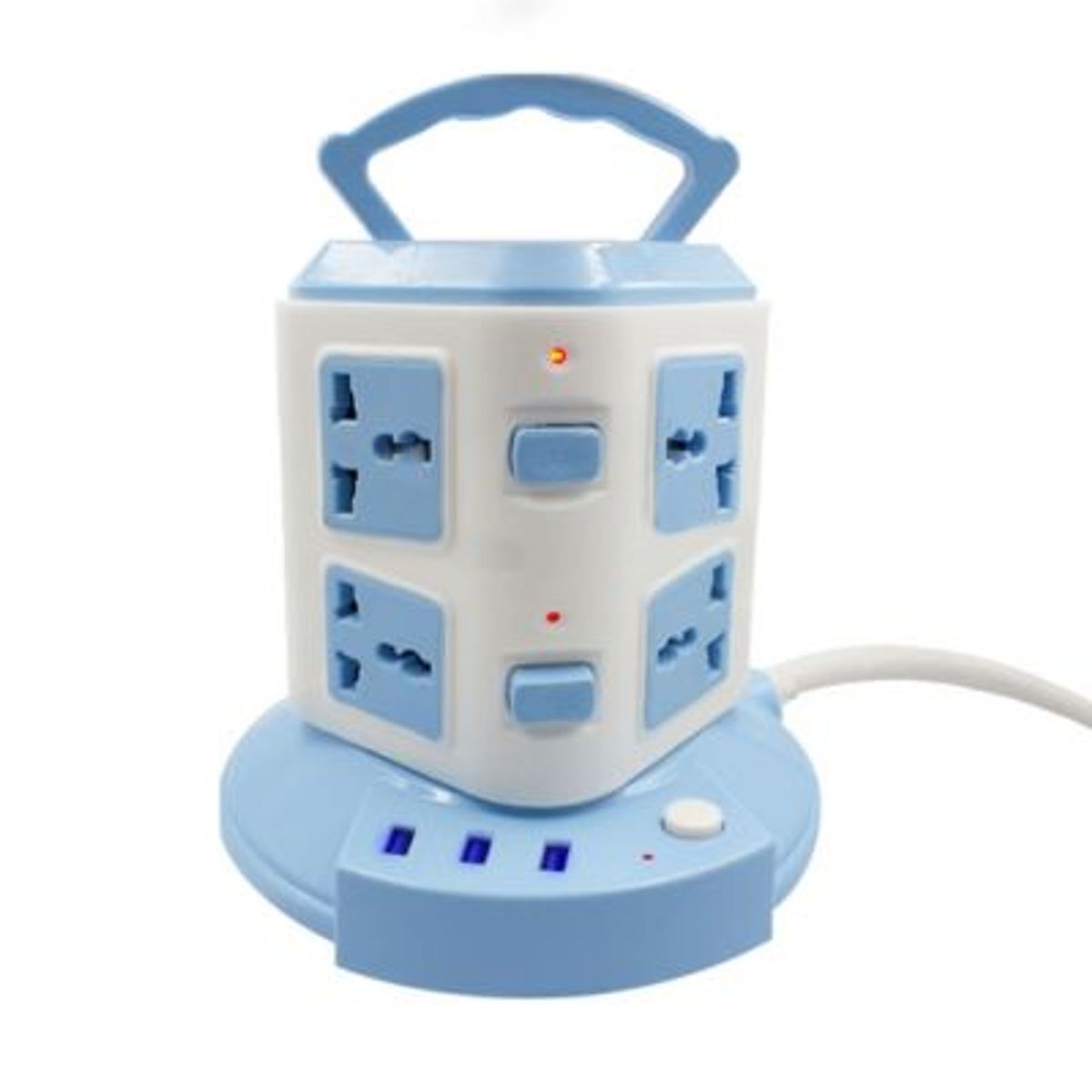 GENERICO - EXTENCION  TORRE TRIMENSIONAL  DE 2 PISOS  7 TOMAS 2USB