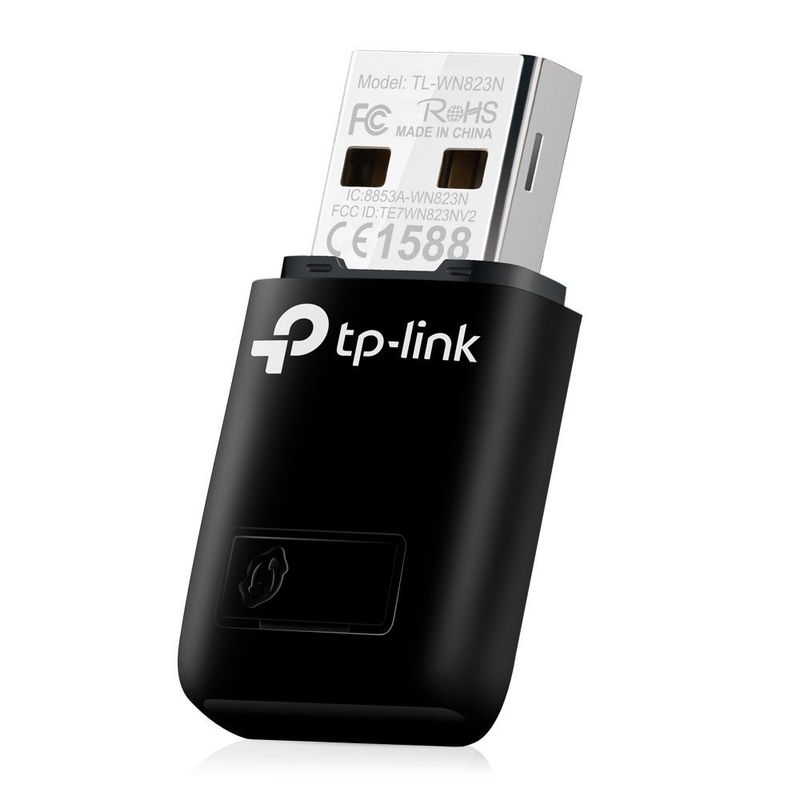 TP LINK - ADAPTADOR TP-LINK USB MINI WIRELESS 300MBPS TL-WN823N