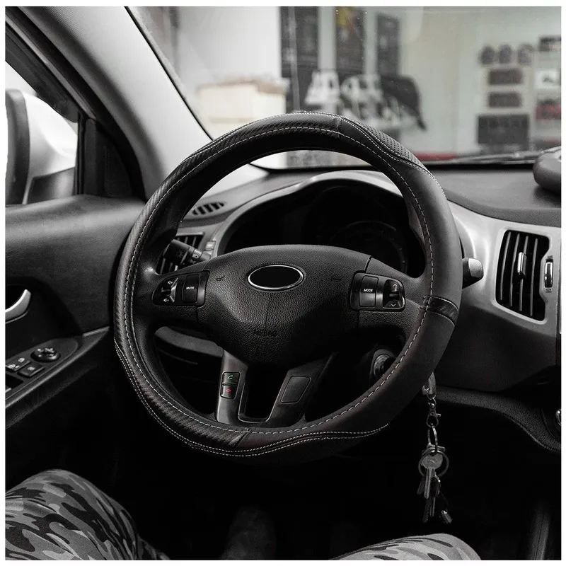 GENERICO - Forro Para Timon De Auto O Camioneta Universal