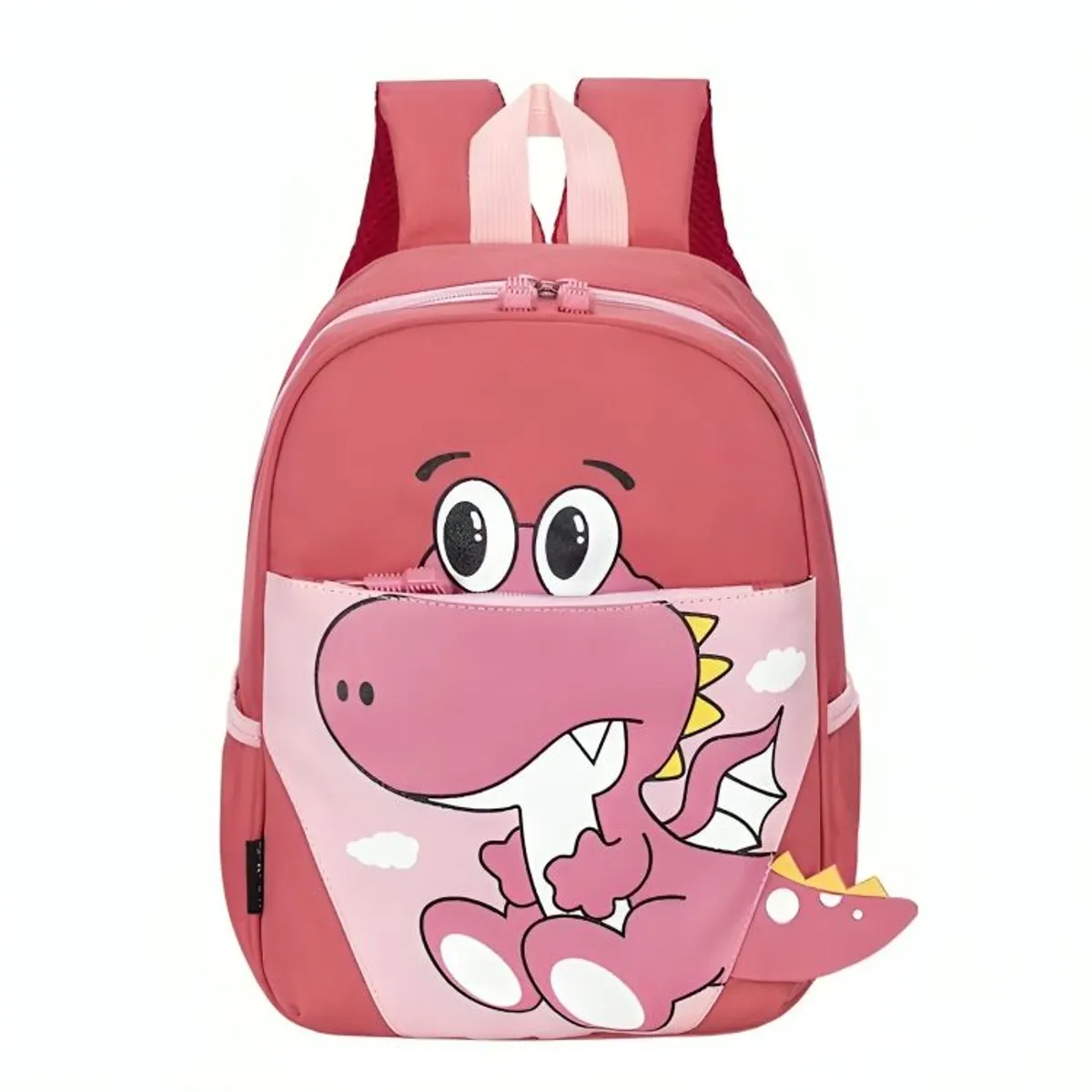 GENERICO - Mochilas Dinosaurios Unisex Rosa