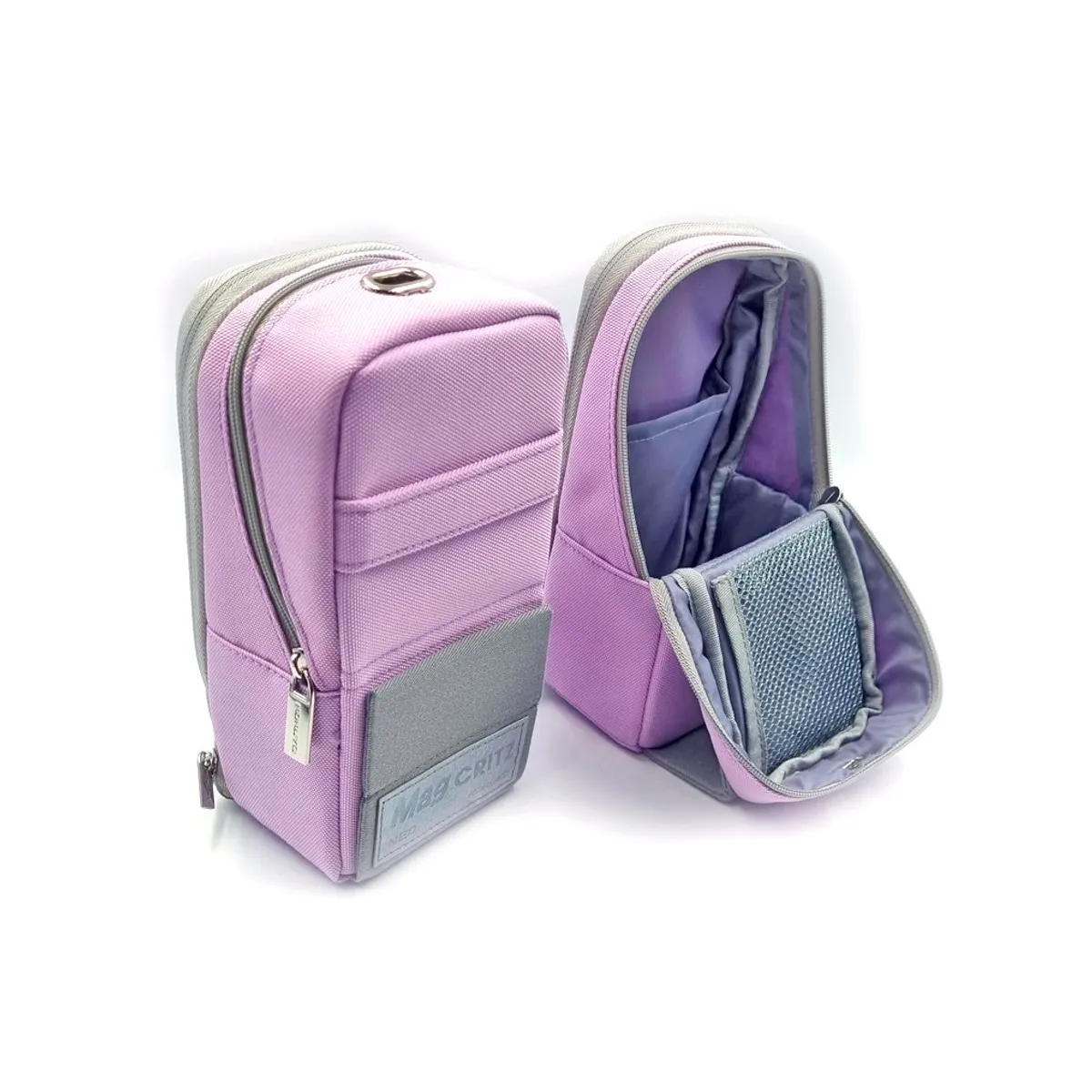 GENERICO - Cartuchera multifuncional- Lila