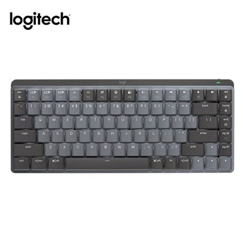 LOGITECH - TECLADO LOGITECH MX MECHANICAL MINI WIRELESS/BT ILUMINATED BLACK SP