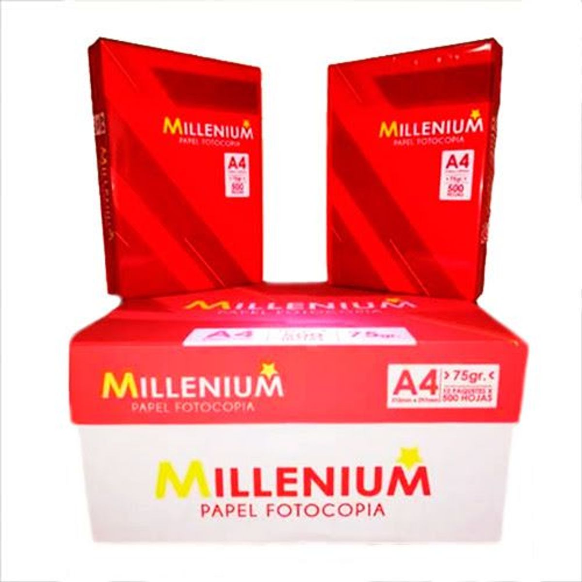 MILLENIUM - Papel Bond A4 Millenium 500h 75g