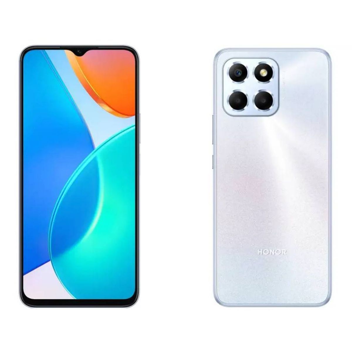 HONOR - Celular HONOR X6S Dual SIM ROM 128GB RAM 4GB Camara 50MP VNE-LX3 Plata Titanio