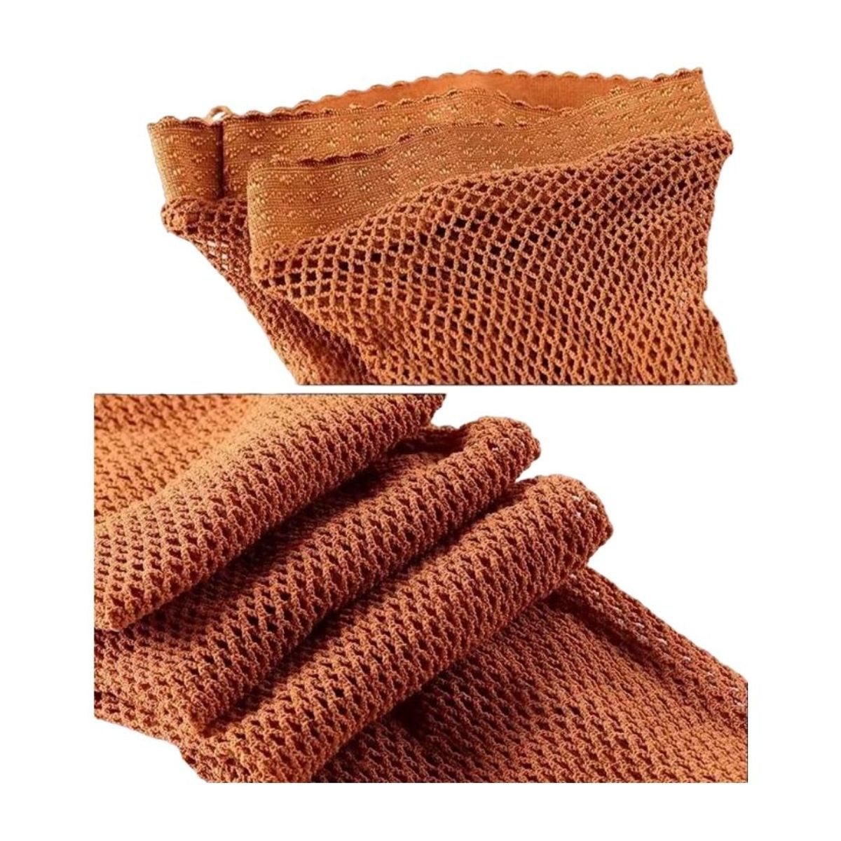 GENERICO - Panty Profesional Mallas Medias Latino para Baile Color toffee