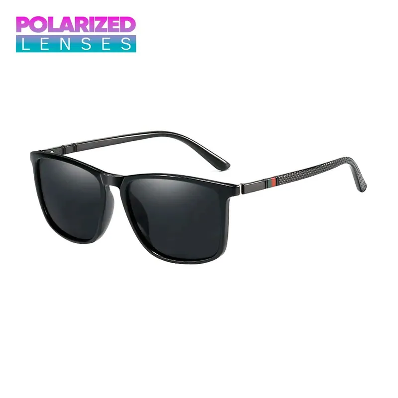 GENERICO - Lentes de Sol Polarizado Unisex Verano uv400 - Negro