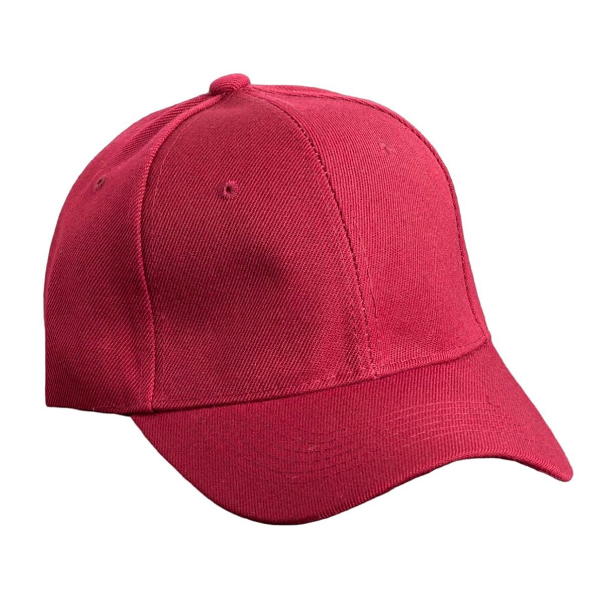 TODO GORROS PERU - Gorro clásico de lona color guinda - TODO GORROS PERU