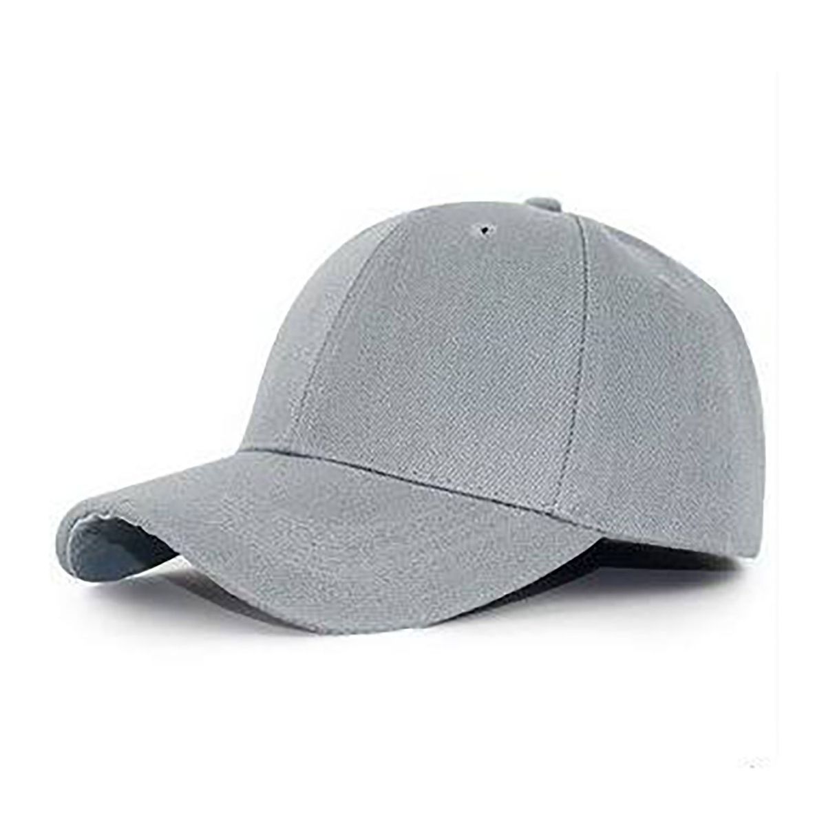 TODO GORROS PERU - Gorro clásico de lona color gris - TODO GORROS PERU