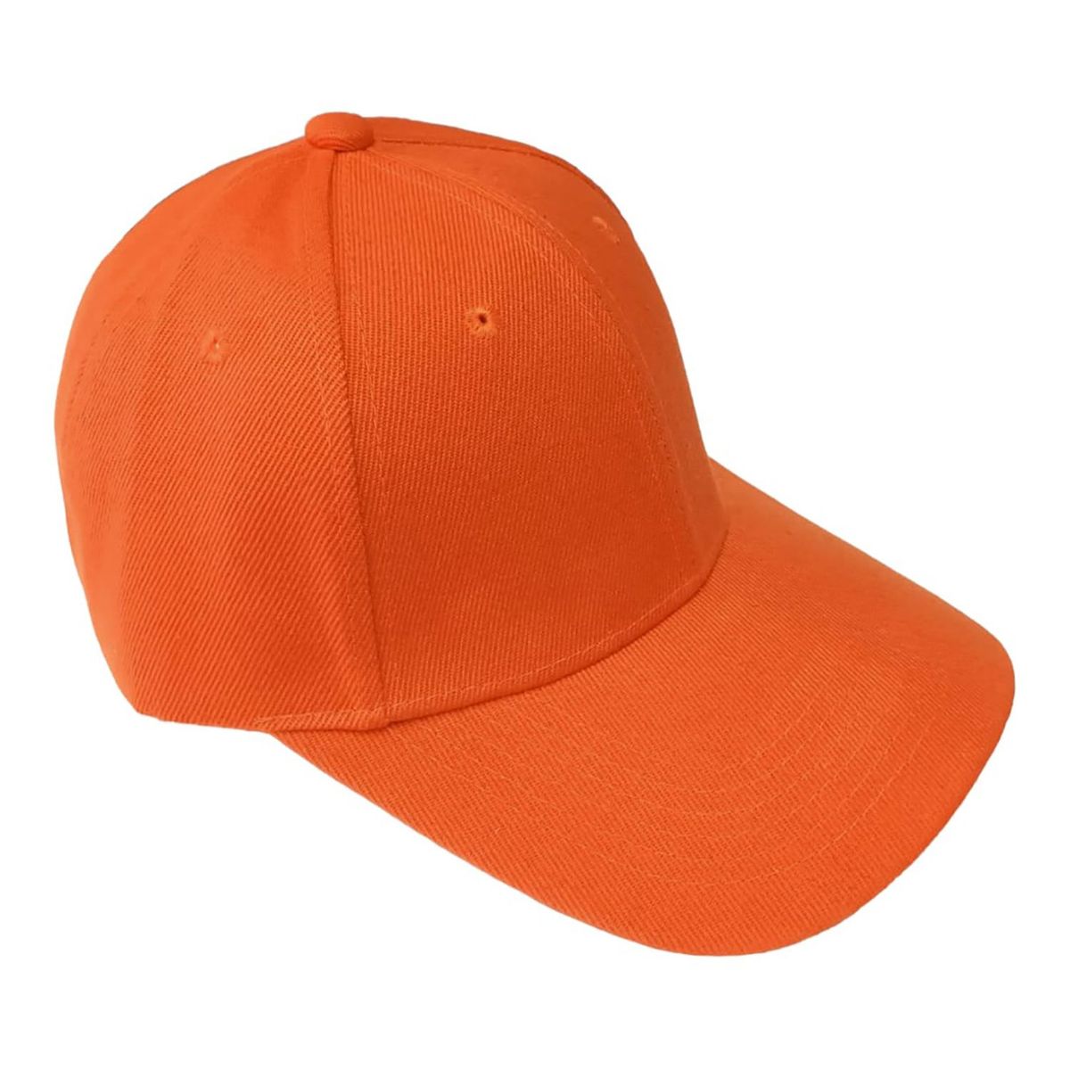 TODO GORROS PERU - Gorro clásico de lona color naranja - TODO GORROS PERU