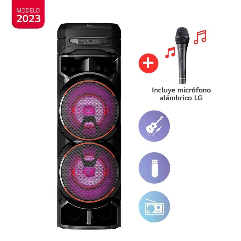 LG - Torre de Sonido LG XBOOM con Karaoke Star y Multi Bluetooth RNC9