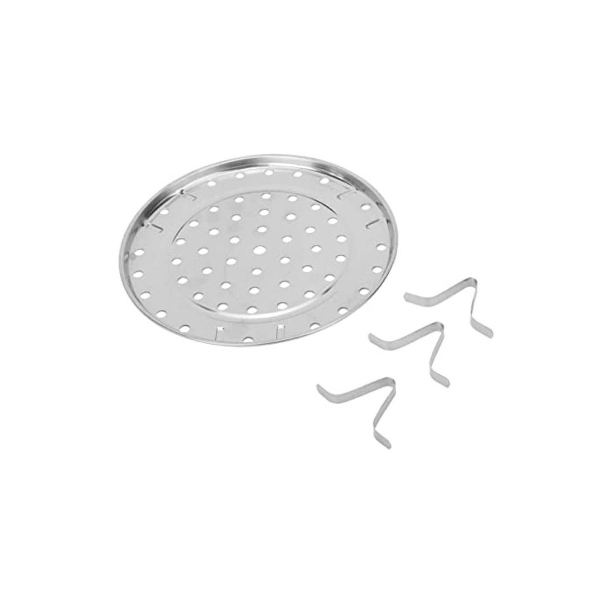 GENERICO - Vaporera Enfriadora Rejilla Bandeja de Acero Inoxidable