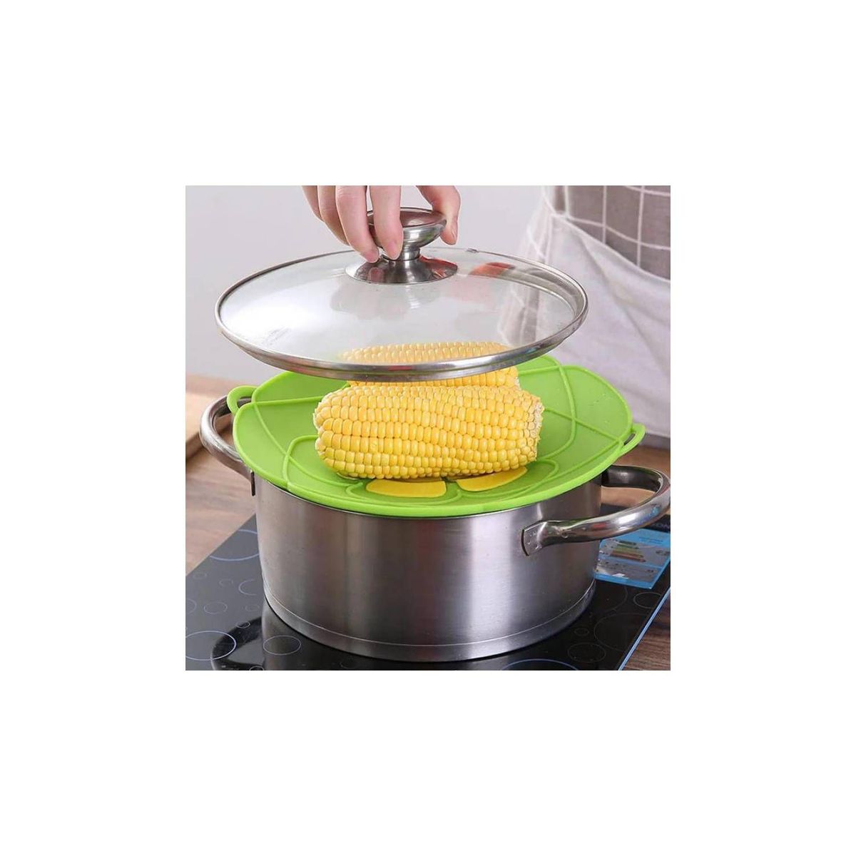 GENERICO - Tapas de silicona multifuncional antiderrame