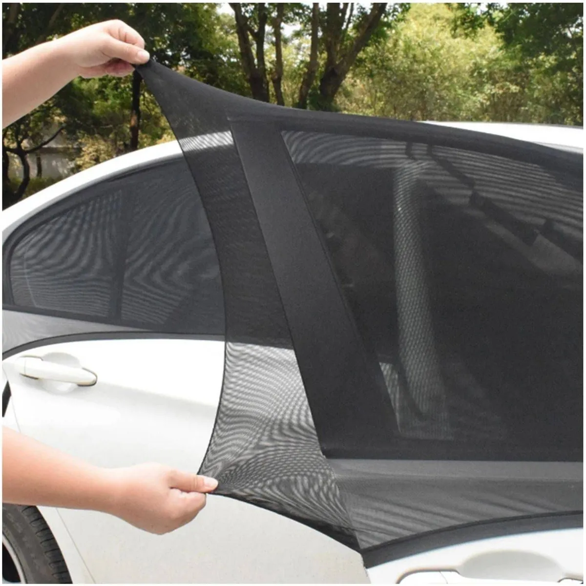 GENERICO - Tapasol de Ventanas para Autos Transpirable Pack 4 unidades