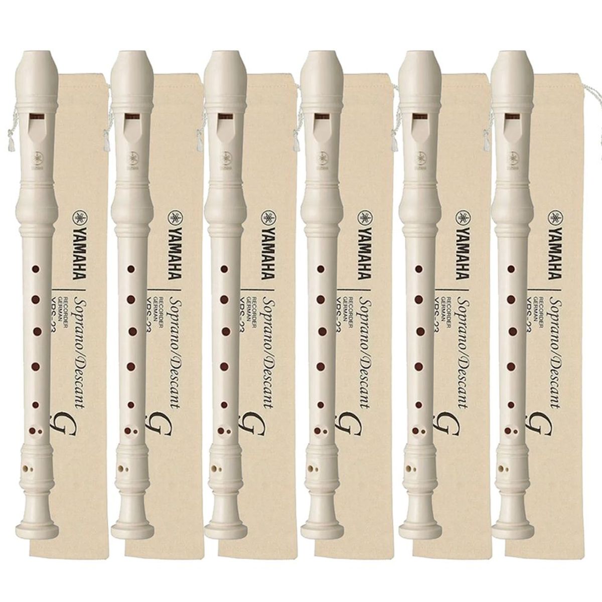 YAMAHA - FLAUTA YRS-23 G ORIGINAL - SET 06.