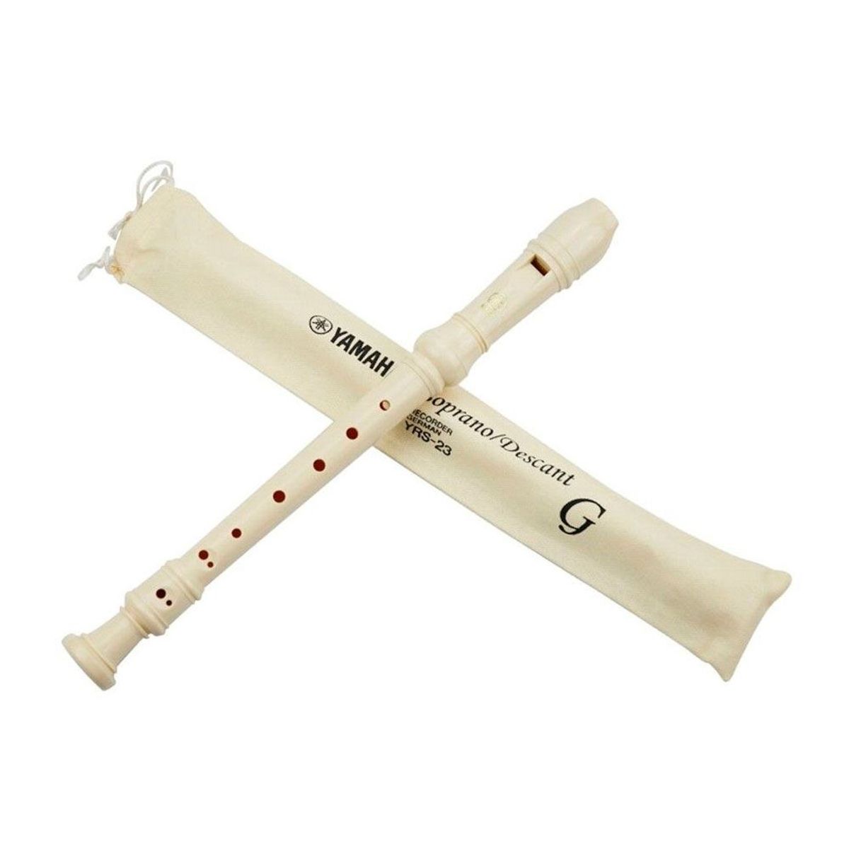 YAMAHA - FLAUTA YRS-23 G ORIGINAL - SET 06.