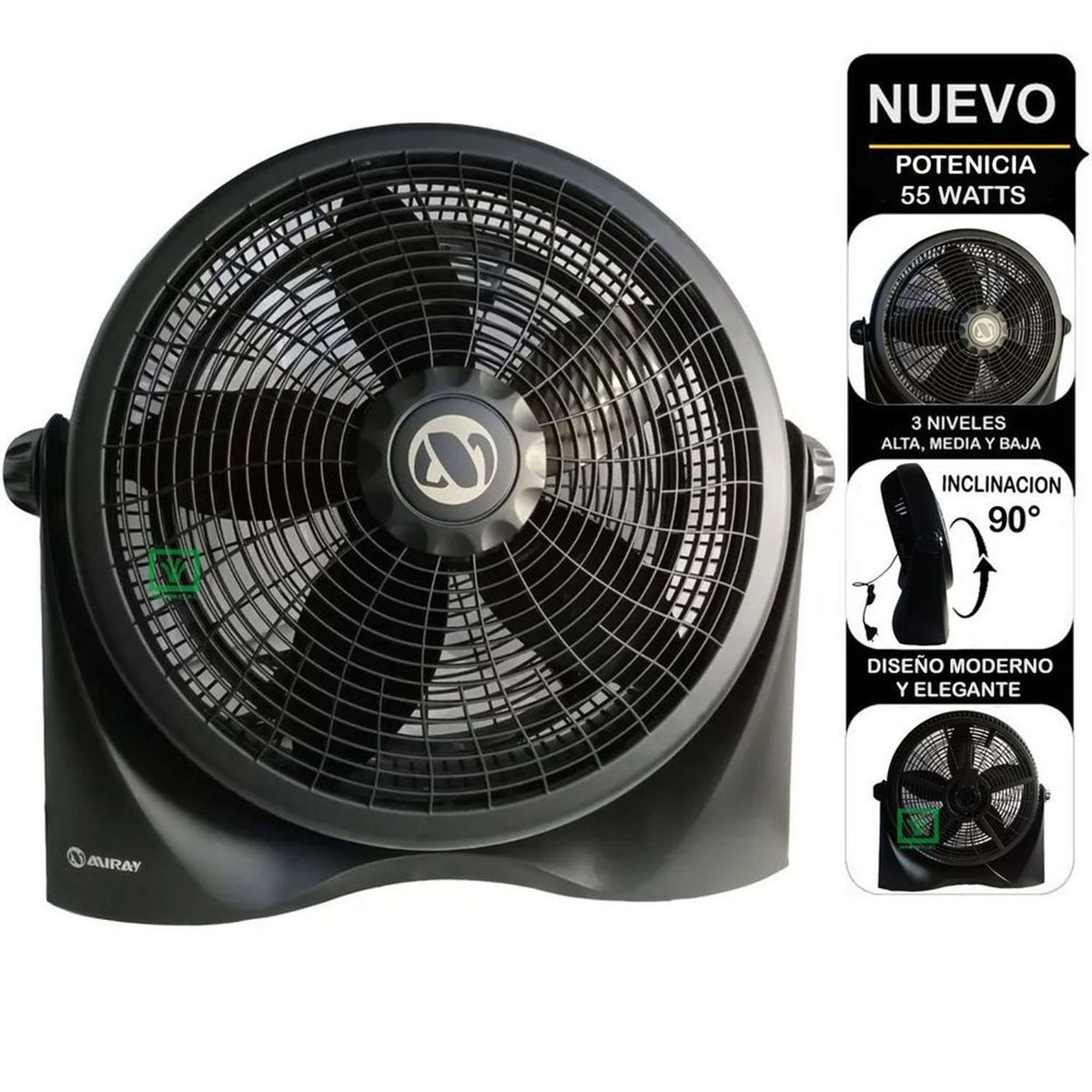 MIRAY - Ventilador Circulador Miray 16 VMC-958