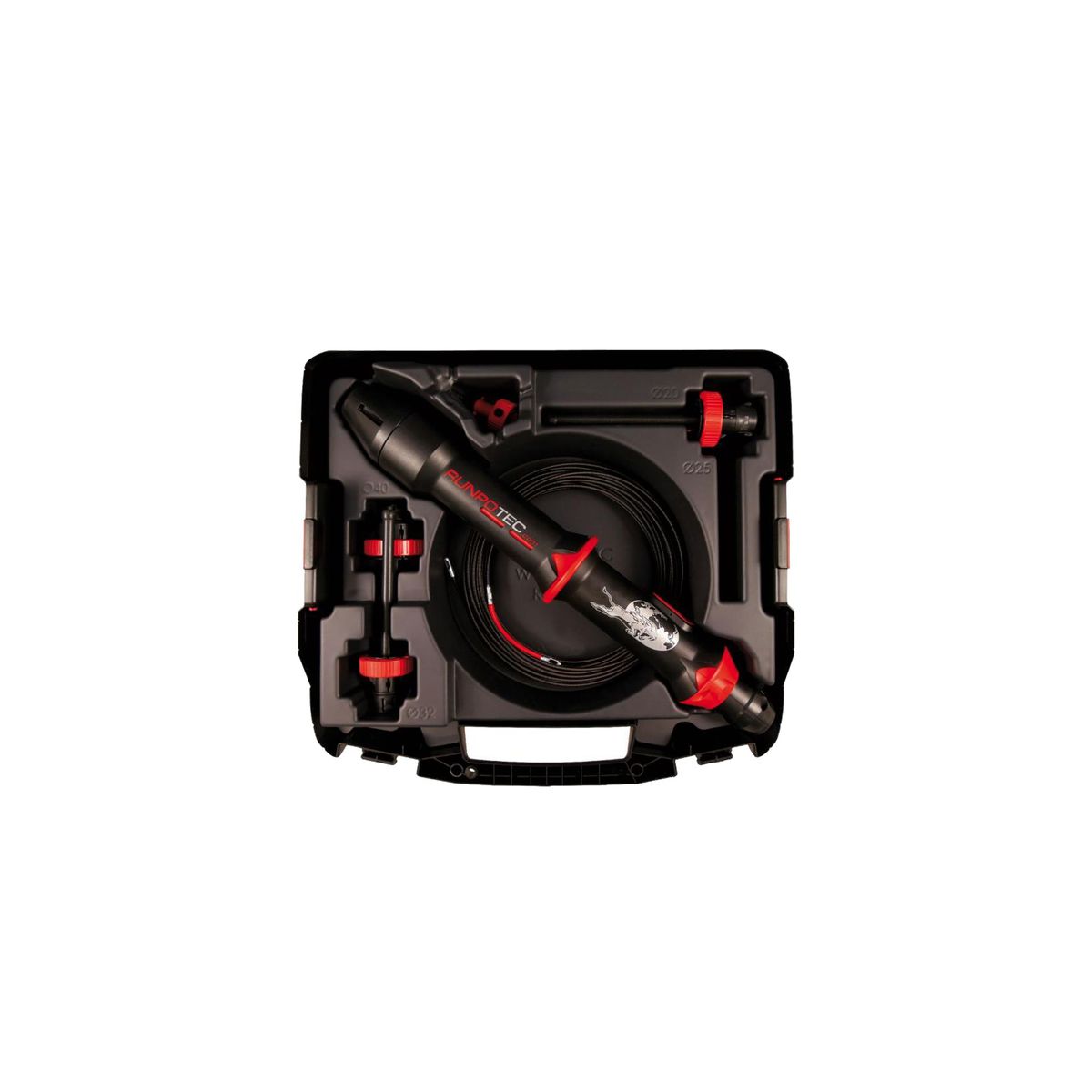 RUNPOTEC - Kit Herramienta de empuje mecánico para cables RT 2008