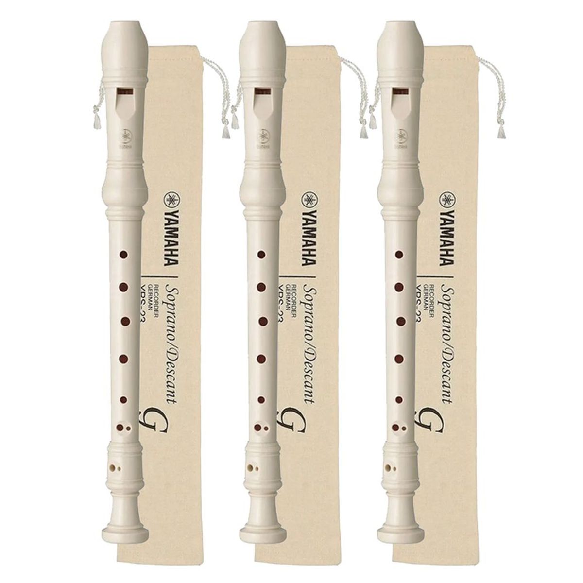 YAMAHA - FLAUTA YRS-23 G ORIGINAL - SET 03.