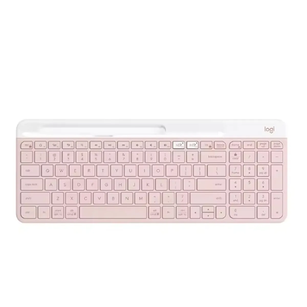 LOGITECH - Teclado Logitech K580 Bluetooth multidispositivo Rosa