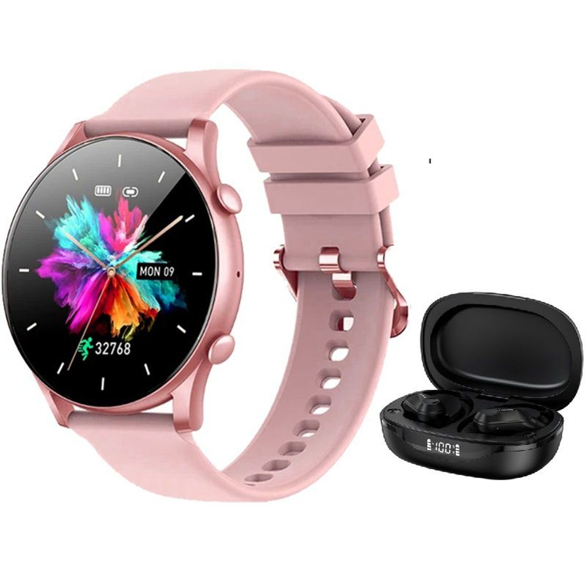 LENOVO - Lenovo LP75 De Audífonos tws y Toumi Fit 3 Pro Reloj inteligente