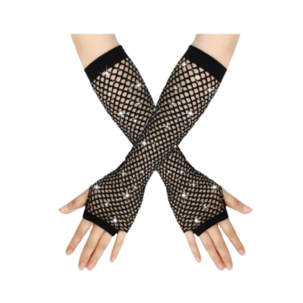 GENERICO - Guantes con Brillos Mediano de Coco