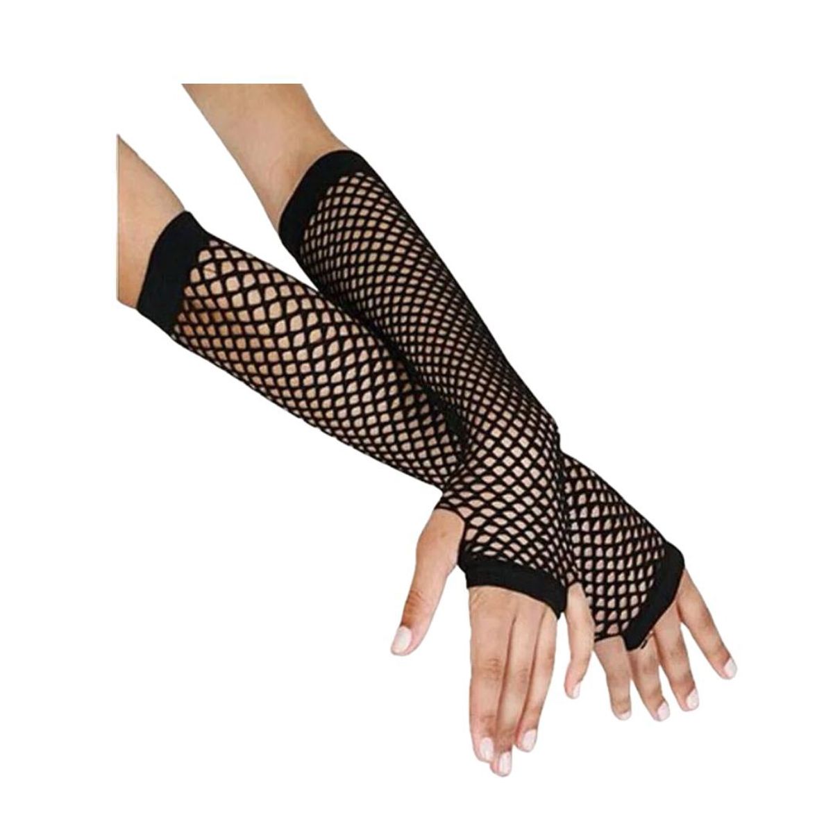 GENERICO - Guantes Sin Brillos Mediano de Coco Color Negro