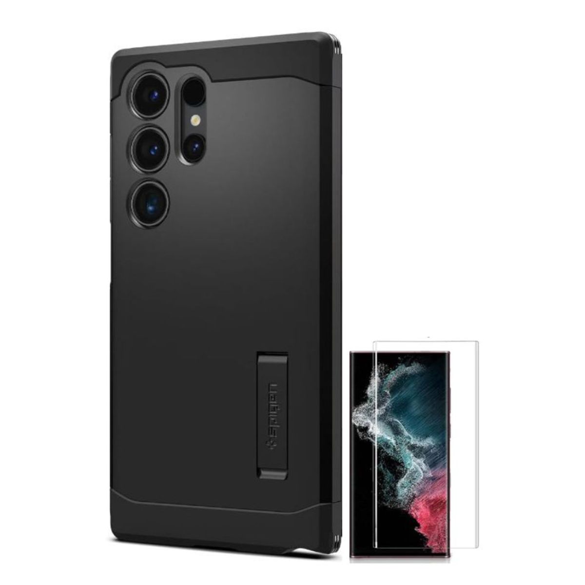 SPIGEN - CASE SPIGEN TOUGH ARMOR SAMSUNG S24 ULTRA Y VIDRIO UV