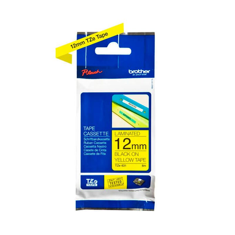 BROTHER - CINTA BROTHER TZE-631 PT-1090/2460/2730VP/80/9500PC P/N: TZE631