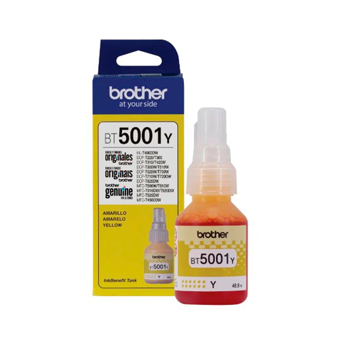 BROTHER - TINTA BROTHER BT-5001Y AMARILLO PARA /T310/T510W/T520W P/N: BT5001Y