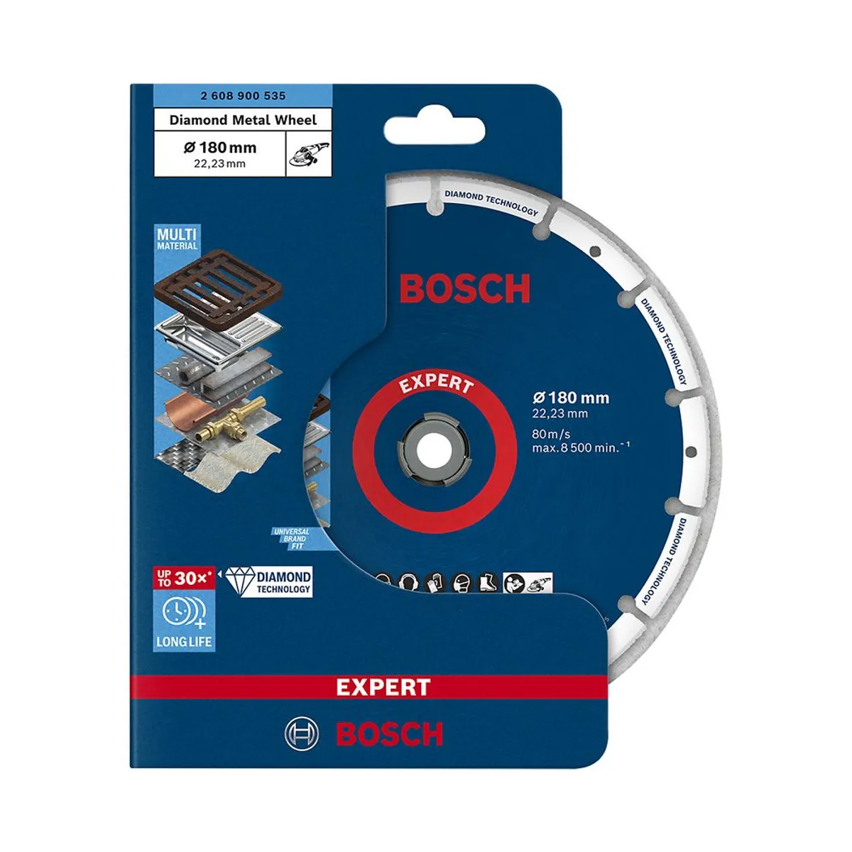 BOSCH - Disco Diamantado 7" Expert para Metal Bosch
