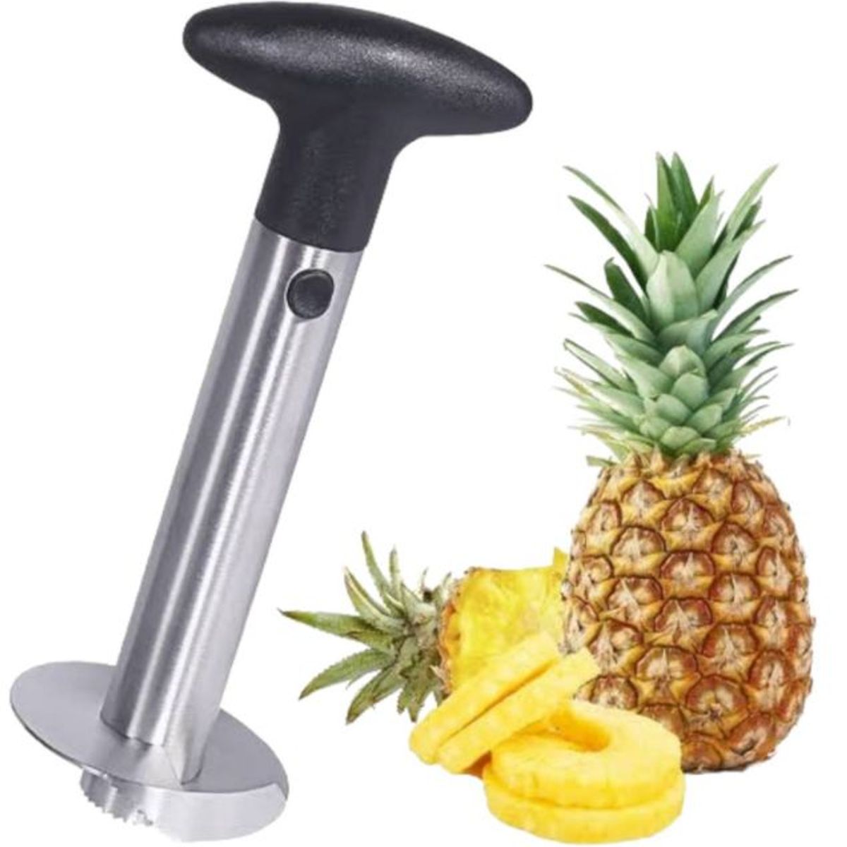 GENERICO - Pelador De Piña Acero Inoxidable Piña