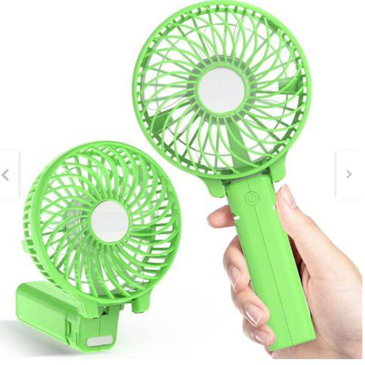 GENERICO - MINI VENTILADOR PORTÁTIL RECARGABLE CON BATERIA 3VELOCIDADES