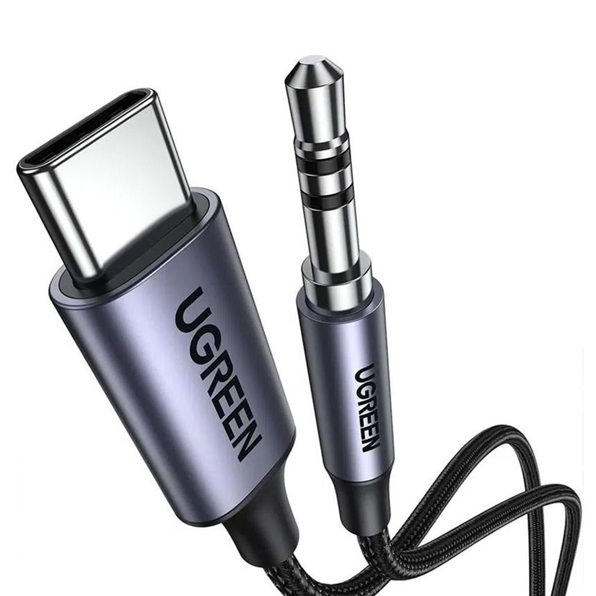 UGREEN - Cable Usb-c Premium 35mm Trs Estereo 1m Original Dac Chip S24 iPhone