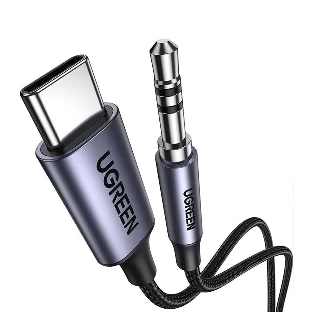 UGREEN - Cable Usb-c Premium 35mm Trs Estereo 1m Original Dac Chip S24 iPhone