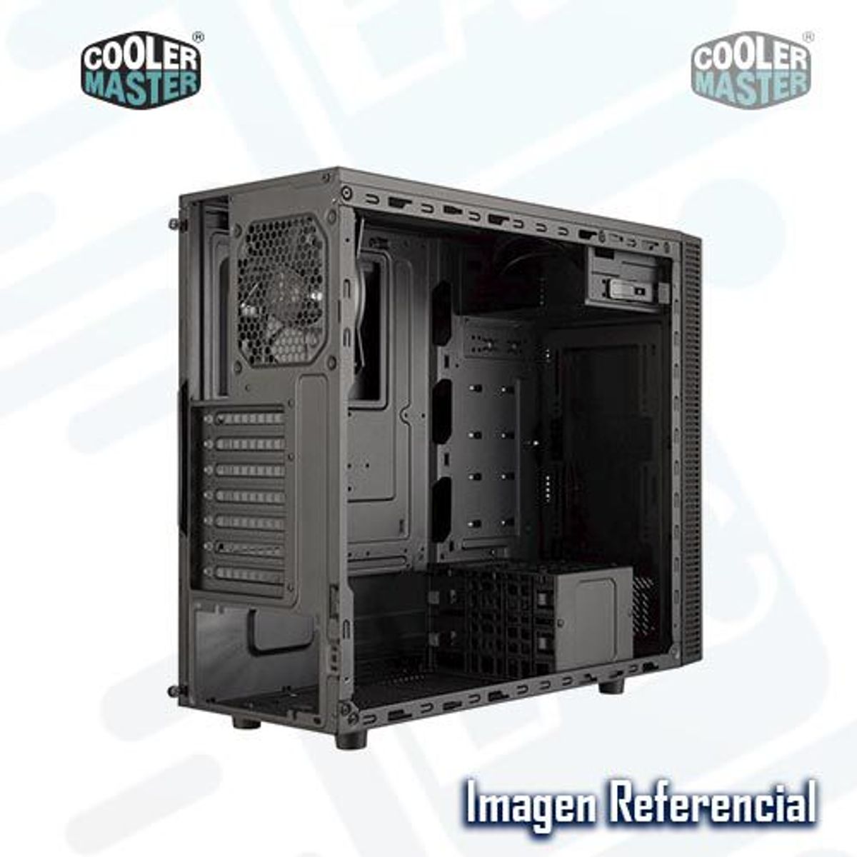 COOLER MASTER - CASE COOLER MASTER MASTERBOX E500L BLUE 500W P/N: MCB-E500L-KN5A50-S00
