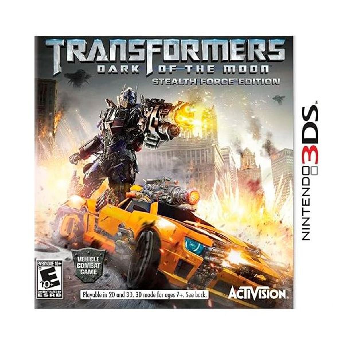 NINTENDO - Nintendo 3Ds - Transformers Dark of the Moon Stealth force edition