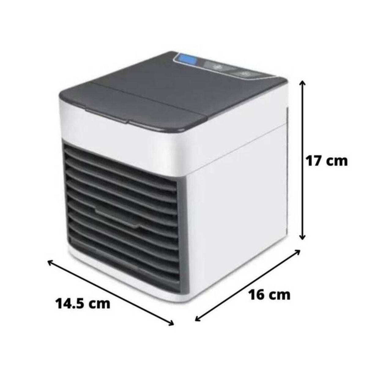 GENERICO - Mini Aire Acondicionado Enfriador y Purificador Portátil 3 Velocidades