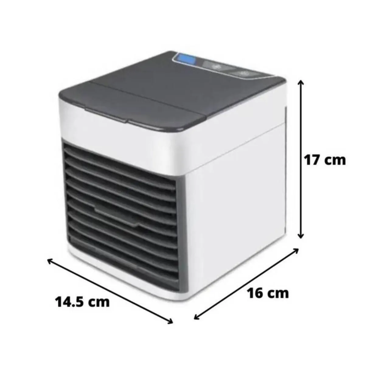 GENERICO - Mini Aire Acondicionado Enfriador y Purificador Portátil 3 Velocidades