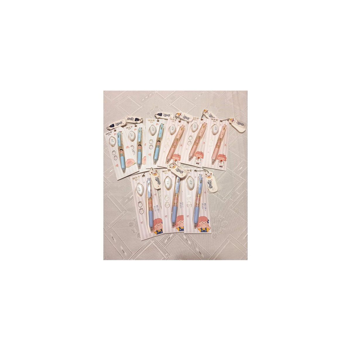 GENERICO - Lapicero kawaii tinta invisible con luz LED