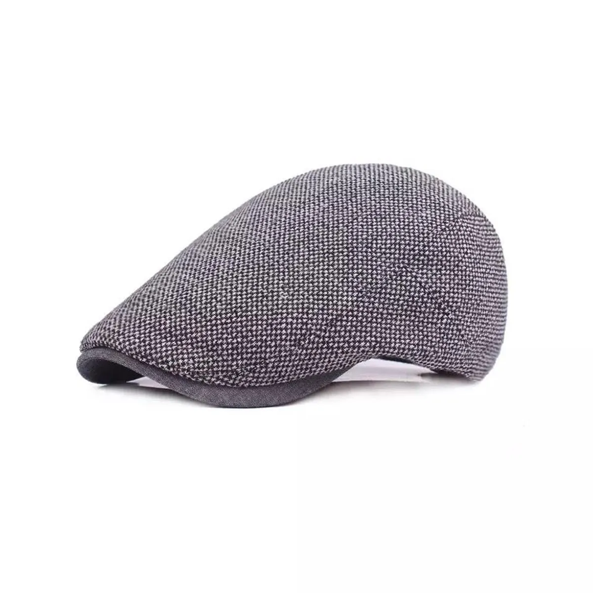 KAST PE - Boina Hombre Modelo Parker con broches atras - Gris