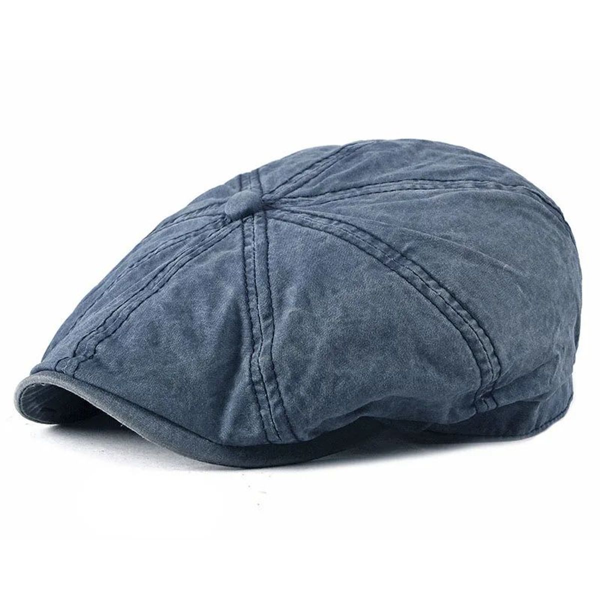 KAST PE - Boina gorra Hombre Modelo Mark - Azul Washed